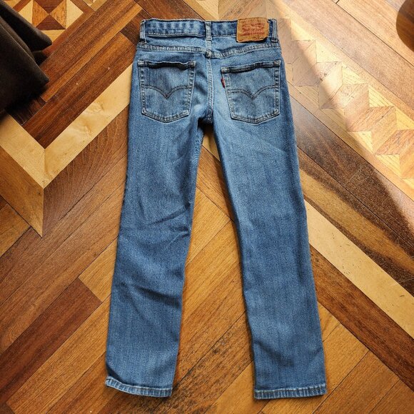 Levi's 511 Boys Straight Fit Jeans Size 10 Regular - Picture 10 of 14